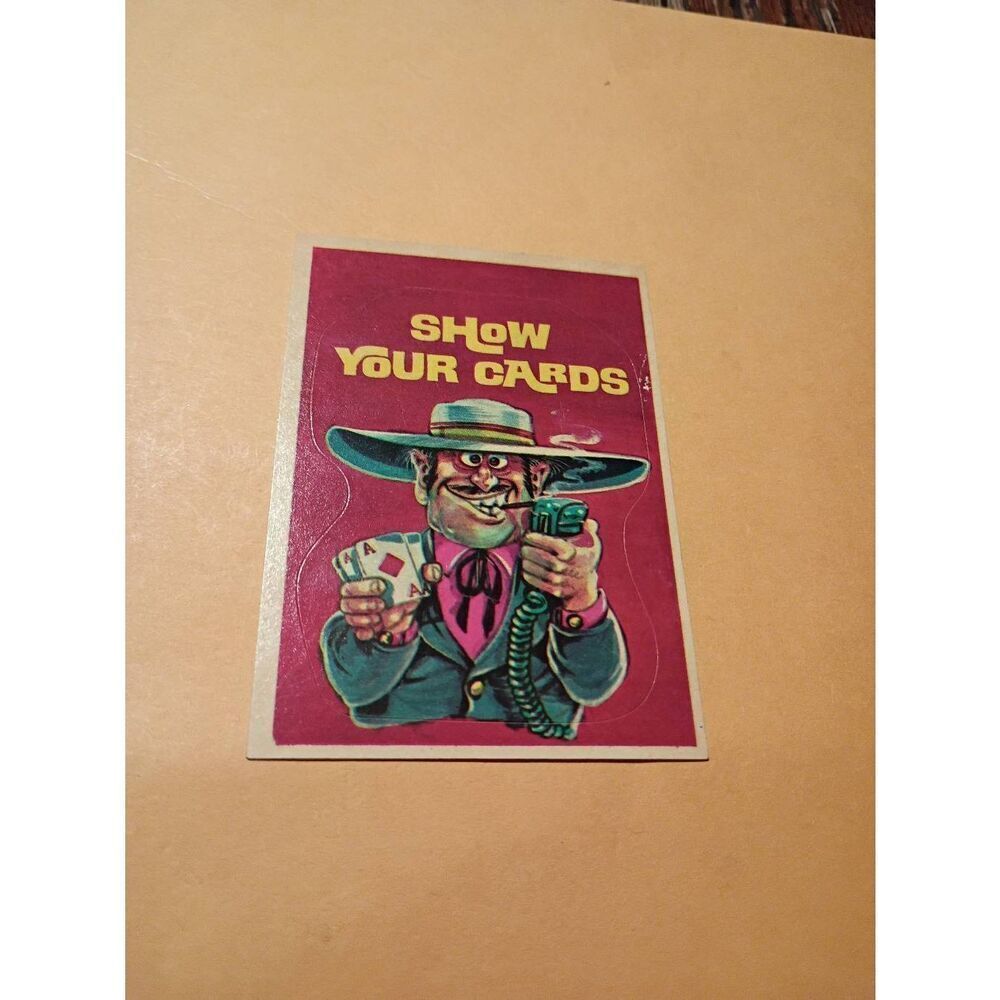Vintage 1978 Donruss CB Convoy Sticker Trading Card CB Dictionary Show Your Card